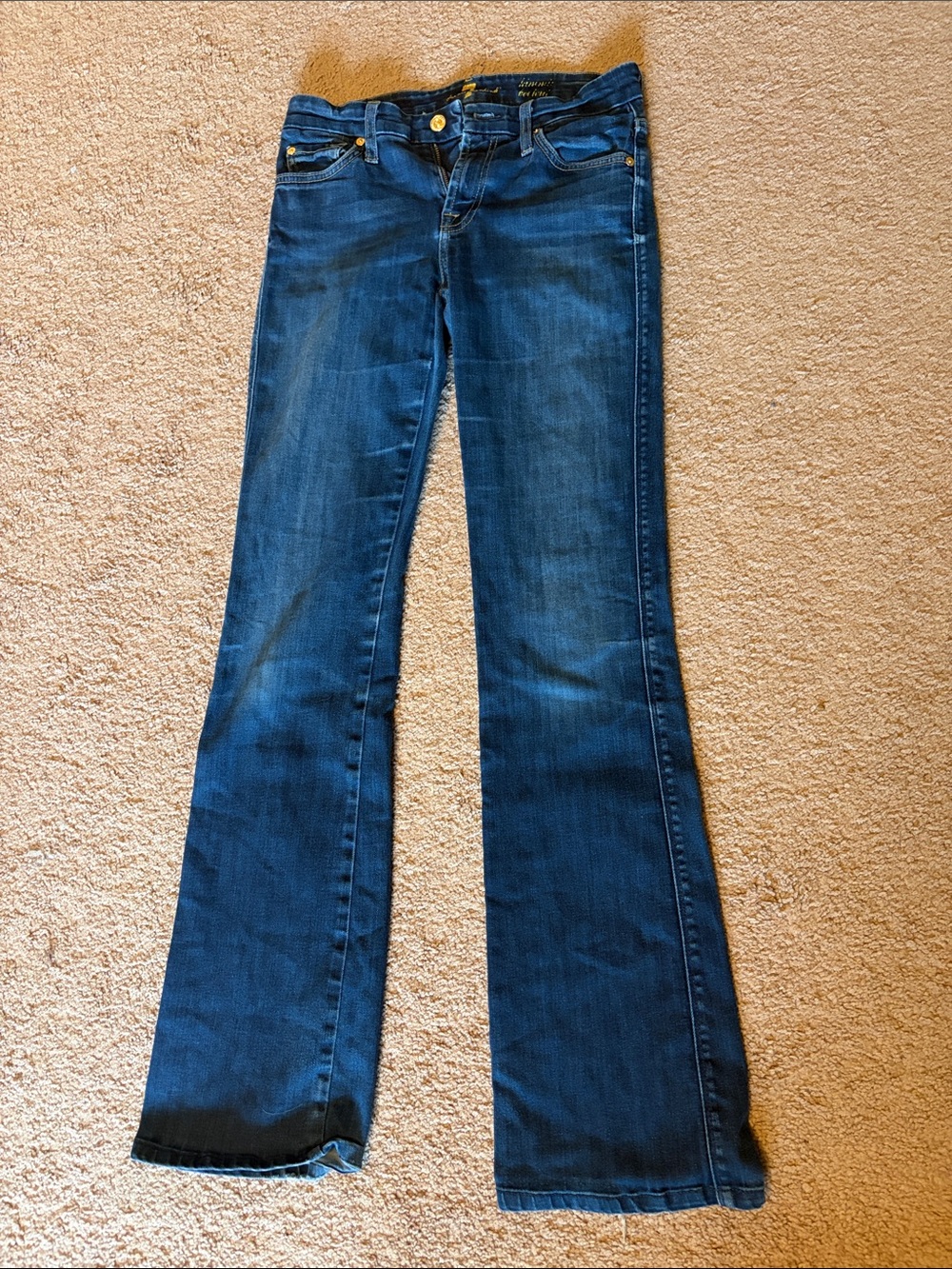 Women’s Dark Blue Bootcut Jeans
